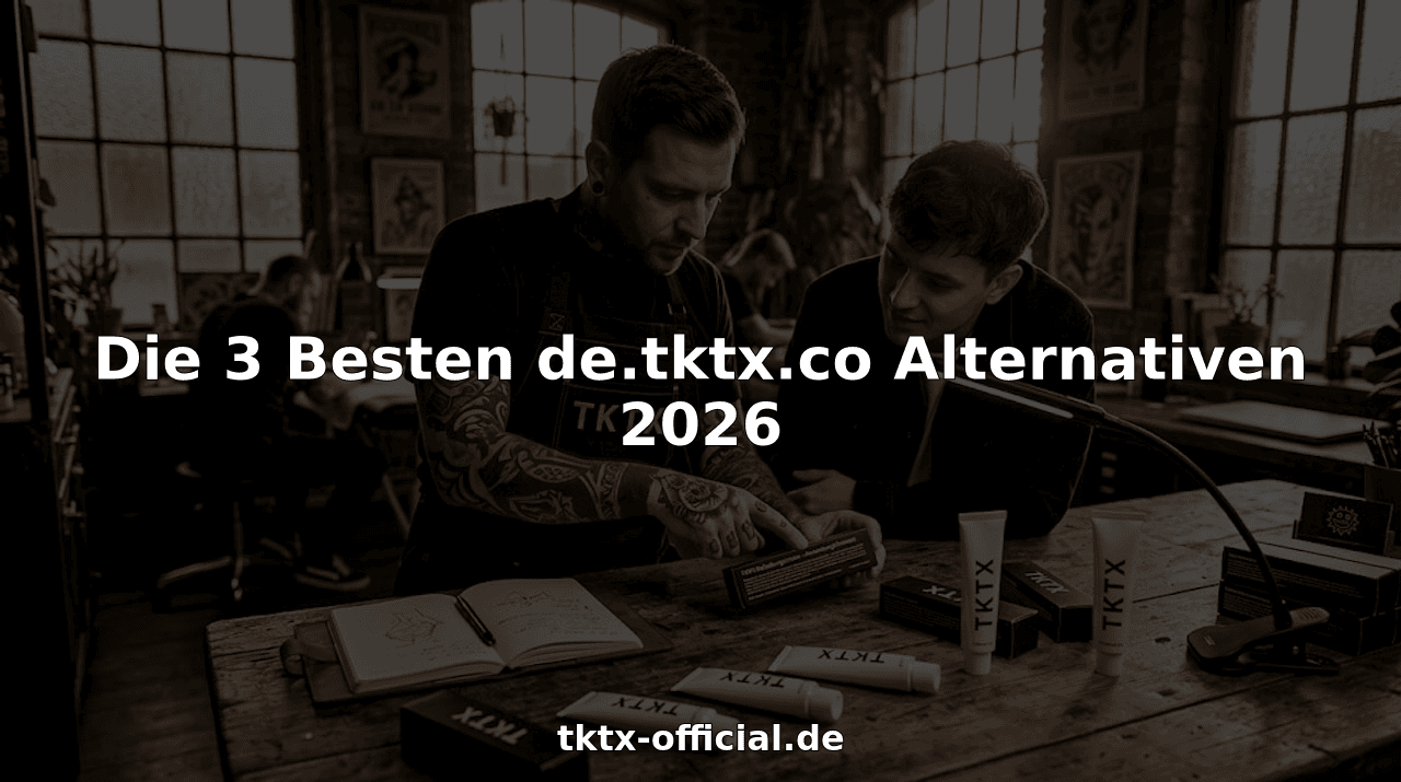 Die 3 Besten de.tktx.co Alternativen 2026