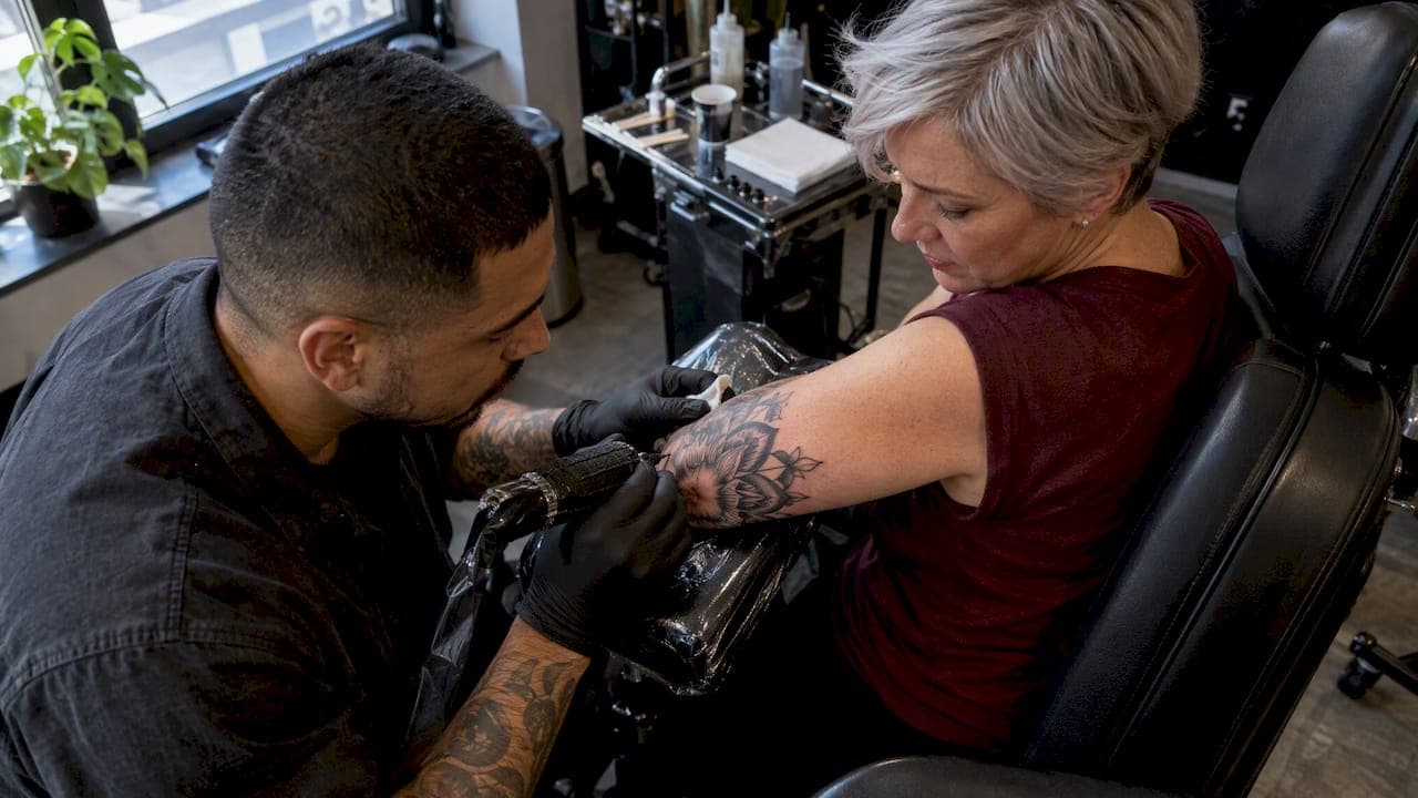 Ellenbogen-Tattoo betäuben: Schmerzen, Creme und Ablauf