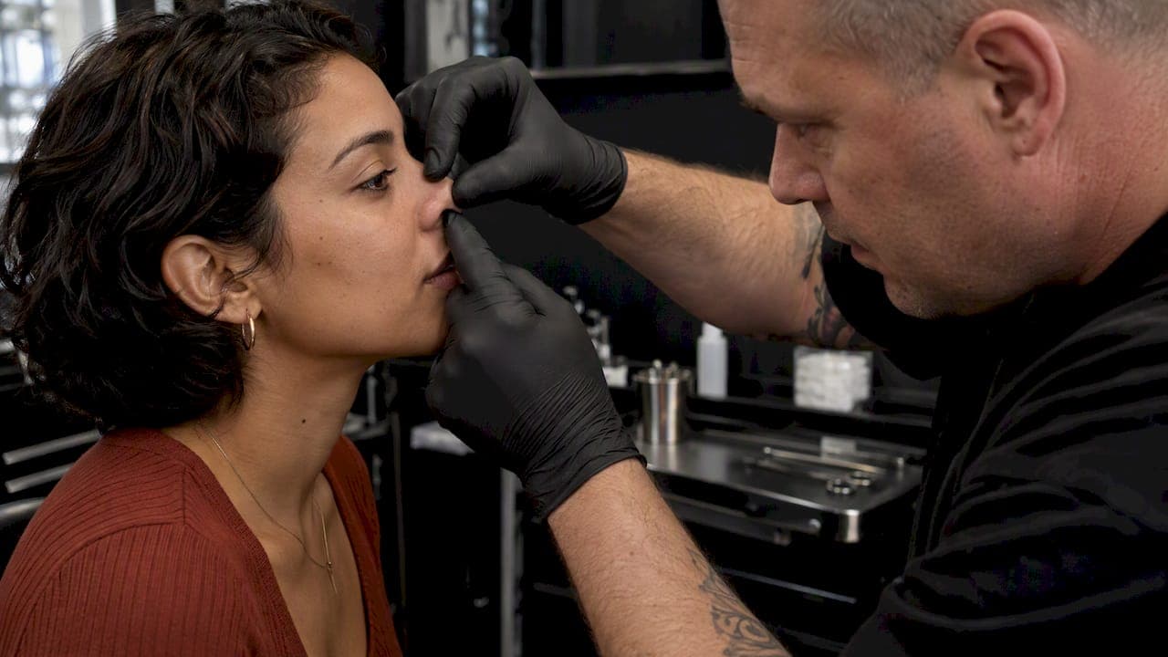 Septum-Piercing betäuben: Was erlaubt ist und was hilft